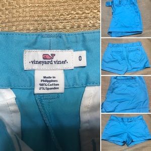 Preowned Vineyard Vines Blue Shorts SZ:0